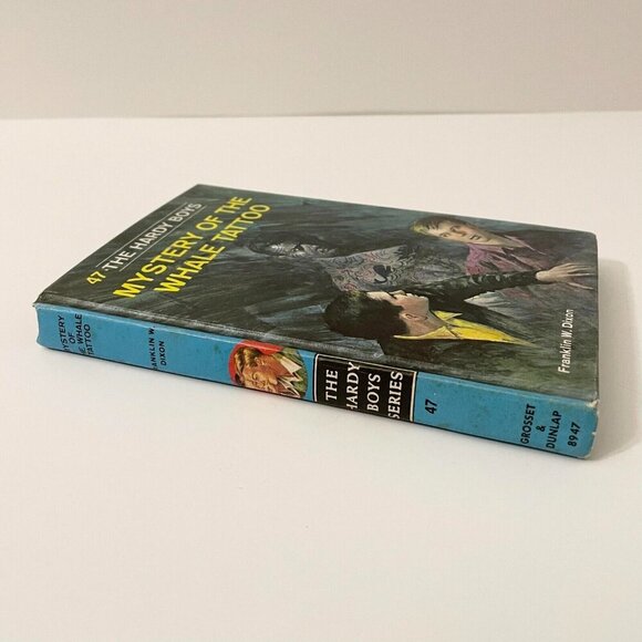 Vintage 1968 Hardy Boys No 47 Mystery of The Whale Tattoo by Franklin W Dixon - Picture 5 of 16